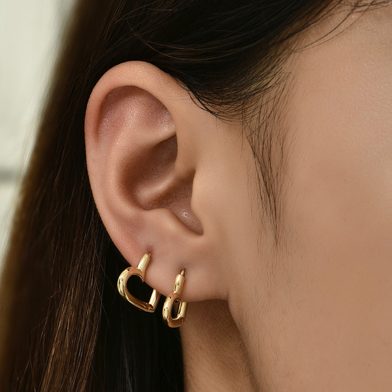 Micro Love Earrings