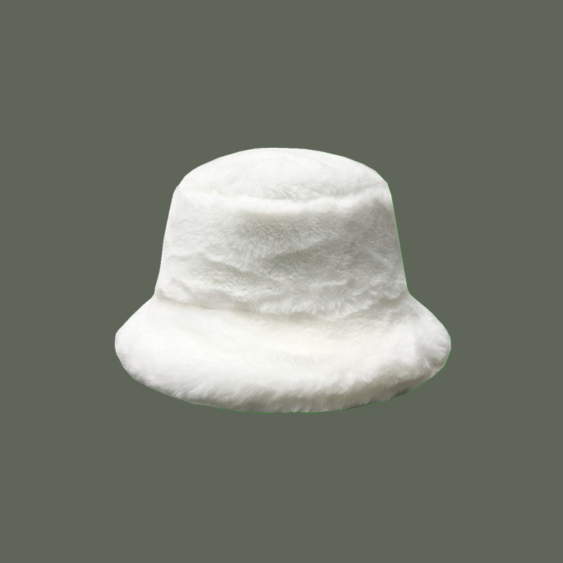 "PLUSH" bucket hat