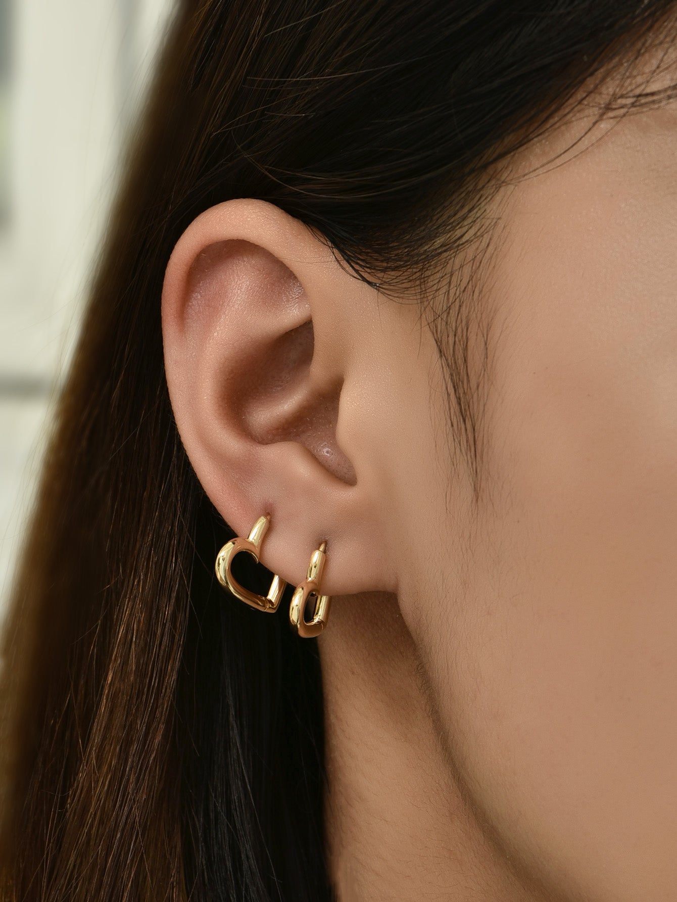 Micro Love Earrings