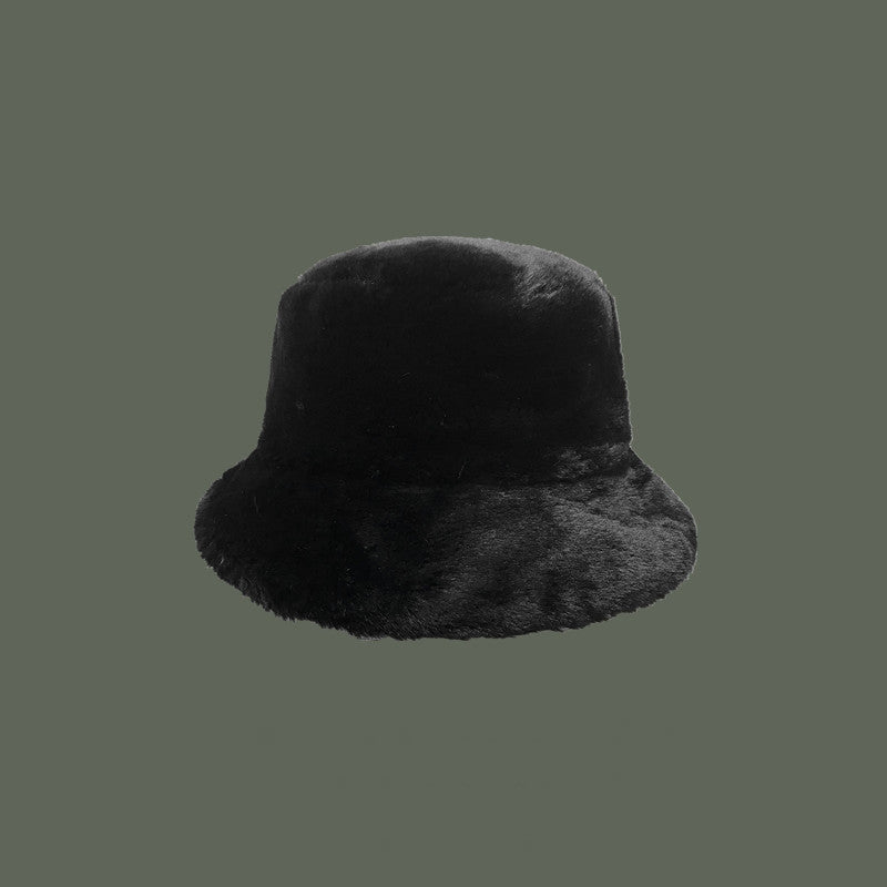 "PLUSH" bucket hat