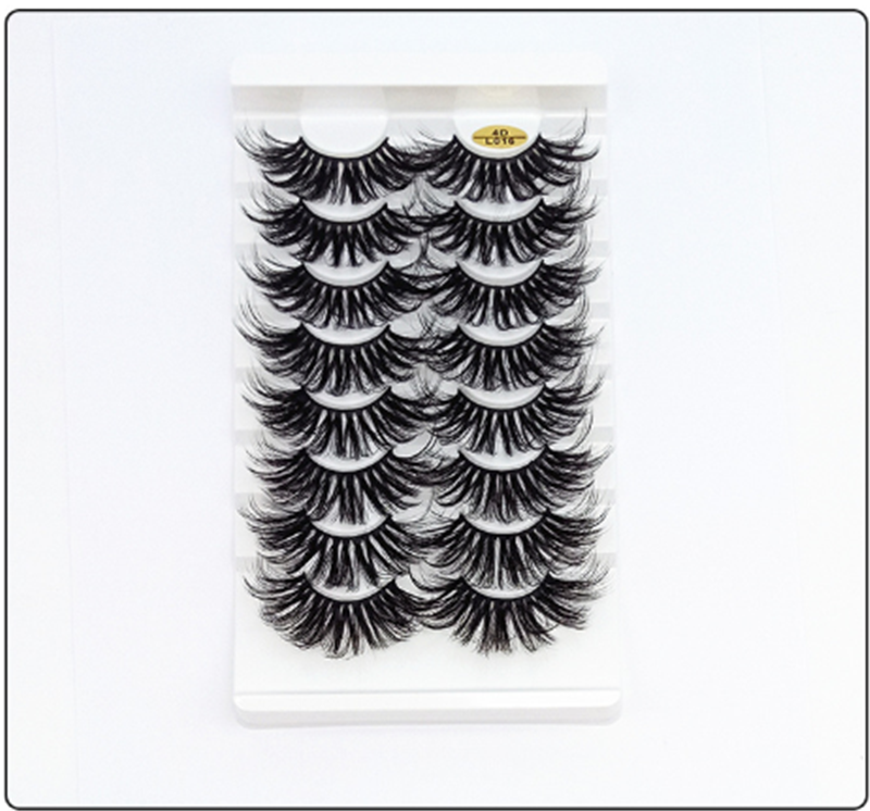 20mm Mink False Eye Lashes 3D (8 Pack)
