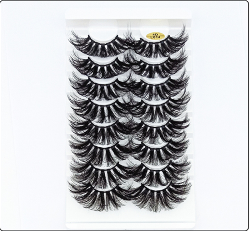 20mm Mink False Eye Lashes 3D (8 Pack)