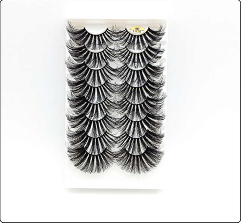 20mm Mink False Eye Lashes 3D (8 Pack)