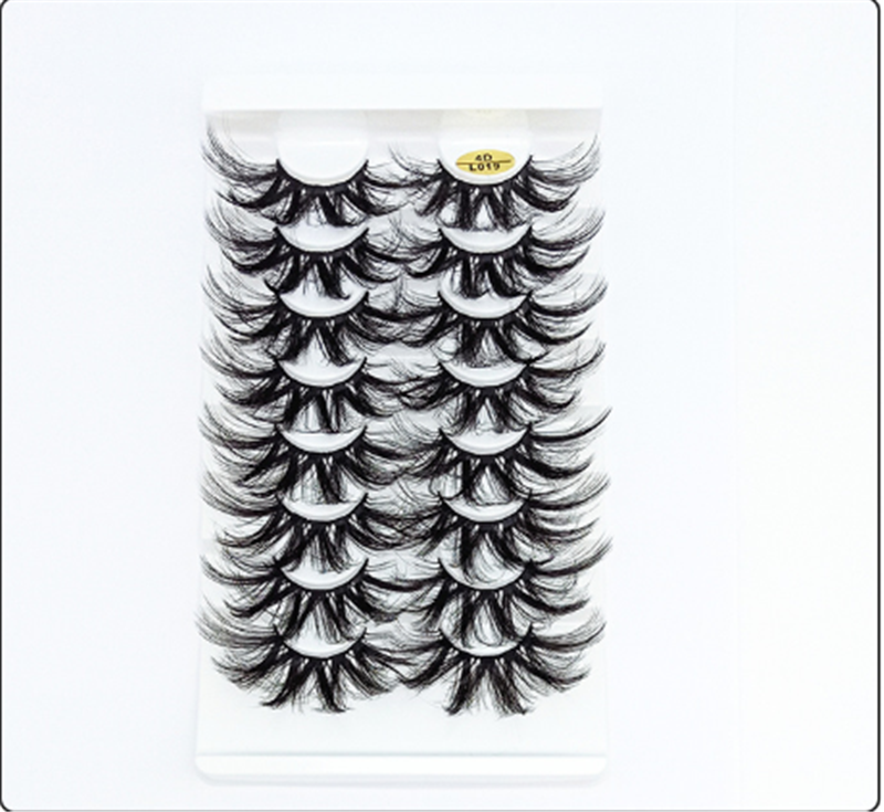 20mm Mink False Eye Lashes 3D (8 Pack)