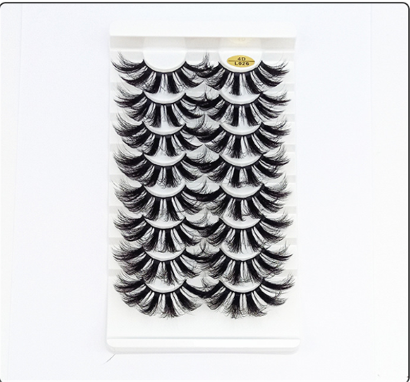 20mm Mink False Eye Lashes 3D (8 Pack)