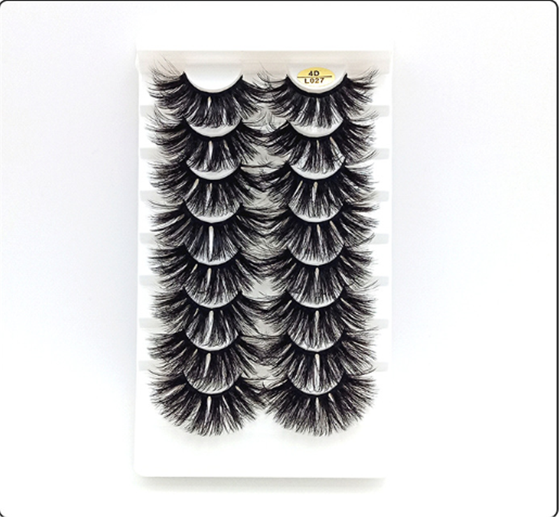 20mm Mink False Eye Lashes 3D (8 Pack)