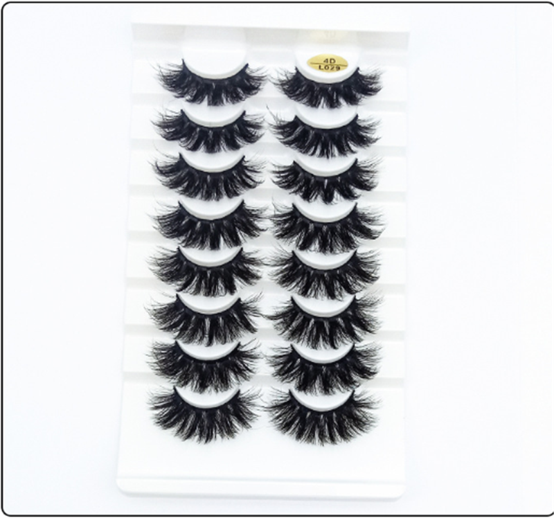 20mm Mink False Eye Lashes 3D (8 Pack)