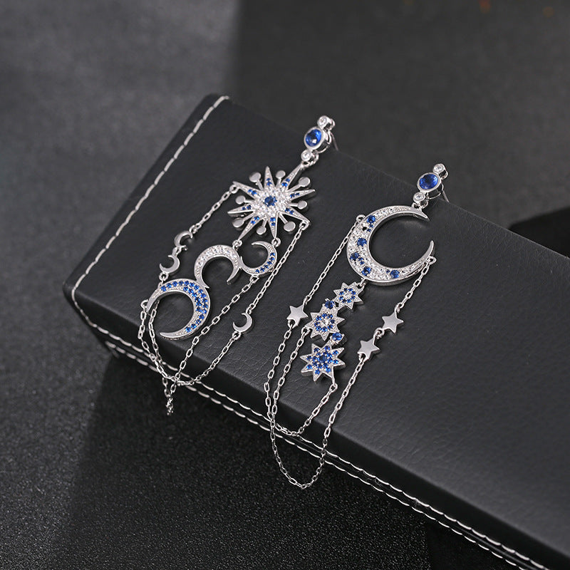 Majestic Perplex Tassel Earrings