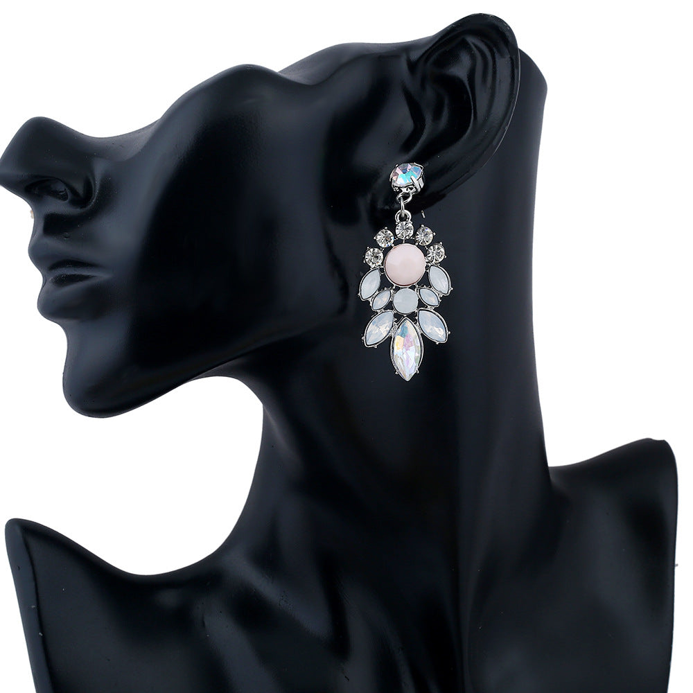 Crystal Fleur Earrings