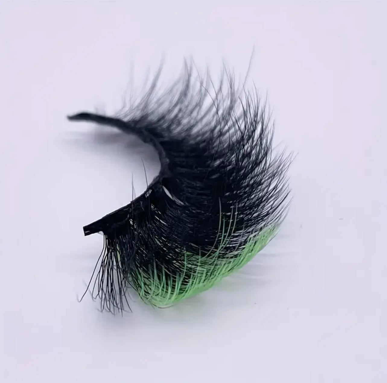 Color 3D Mink Lashes - Green