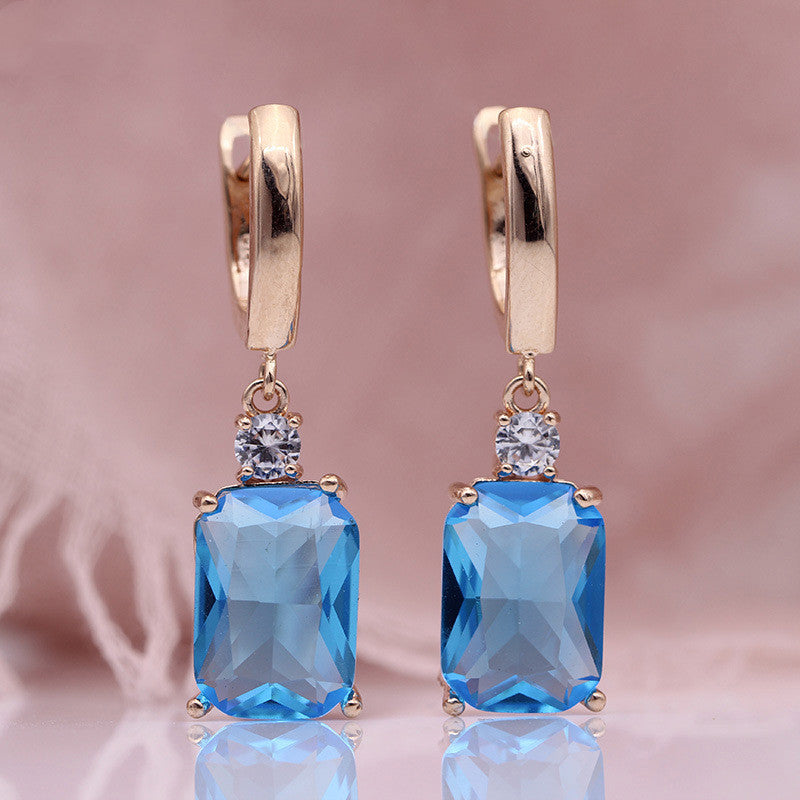 Square Beauty Elegante Earrings