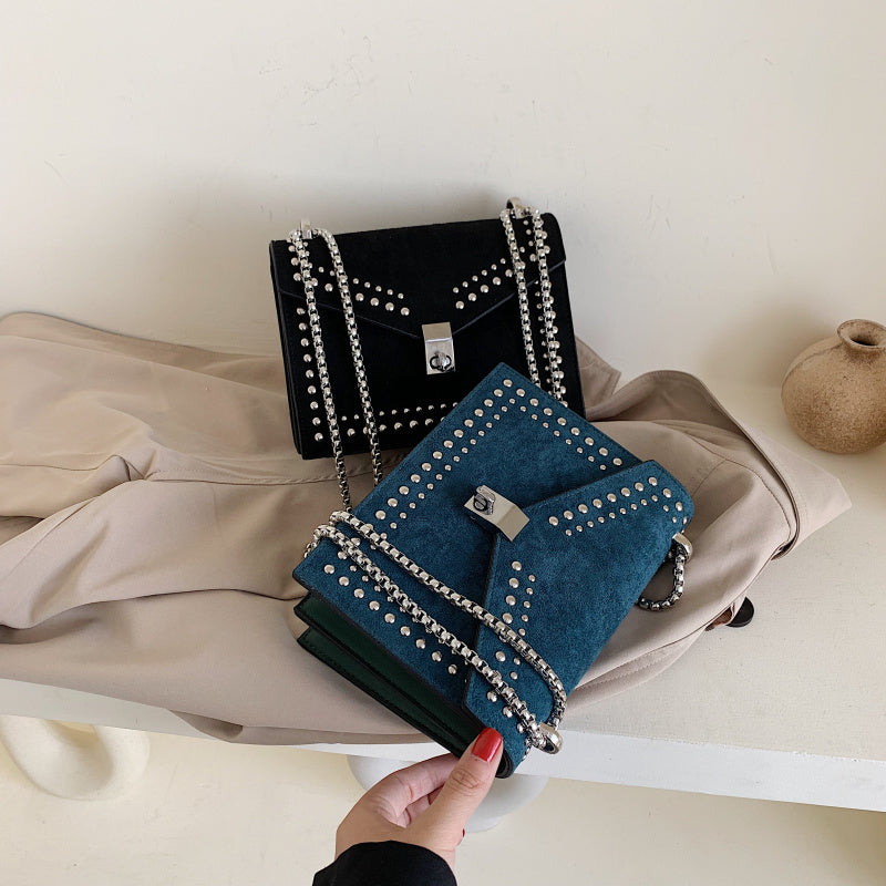 "STUDDED" Shoulder Bag