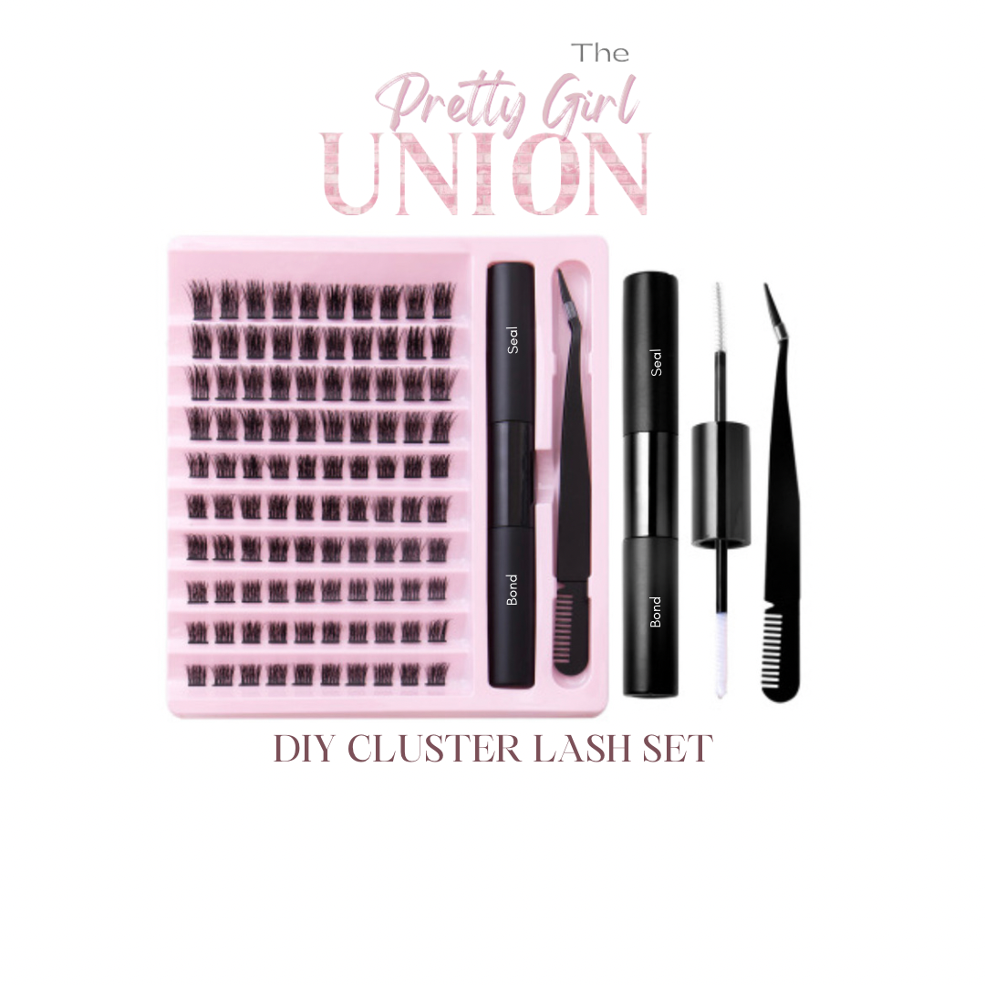 DIY CLUSTER LASH EXTENSION SET