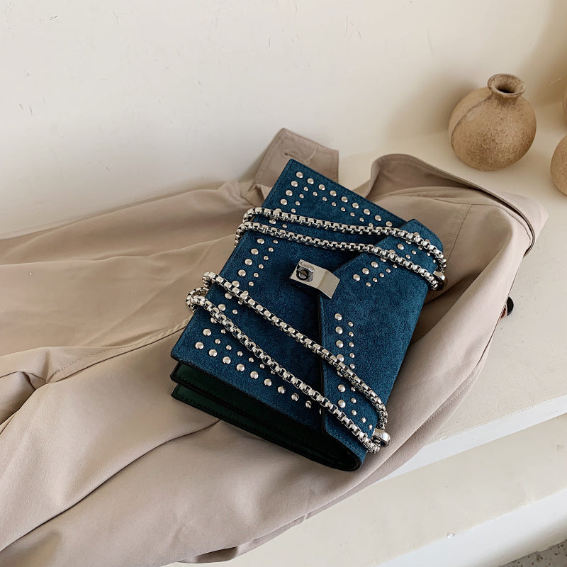 "STUDDED" Shoulder Bag