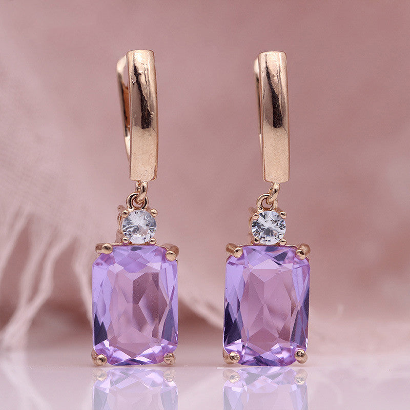Square Beauty Elegante Earrings