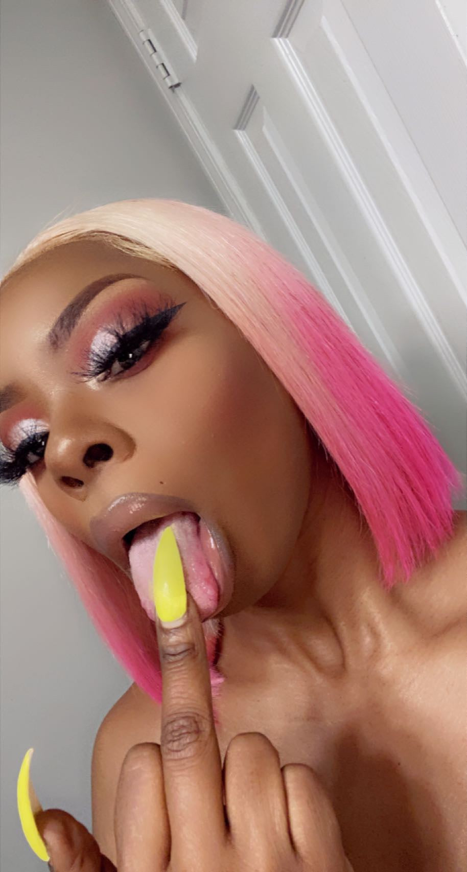 Pink Ombre 13x4 Lace Front Wig