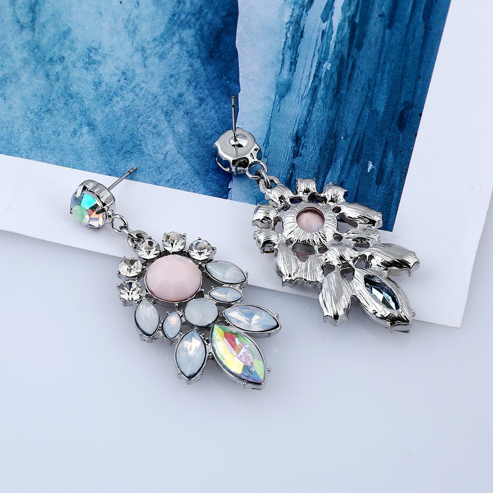 Crystal Fleur Earrings