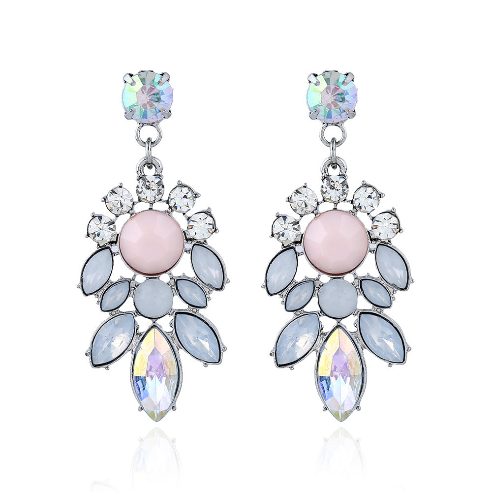Crystal Fleur Earrings