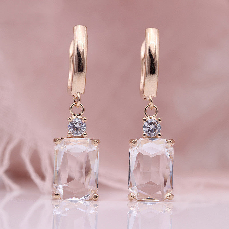 Square Beauty Elegante Earrings