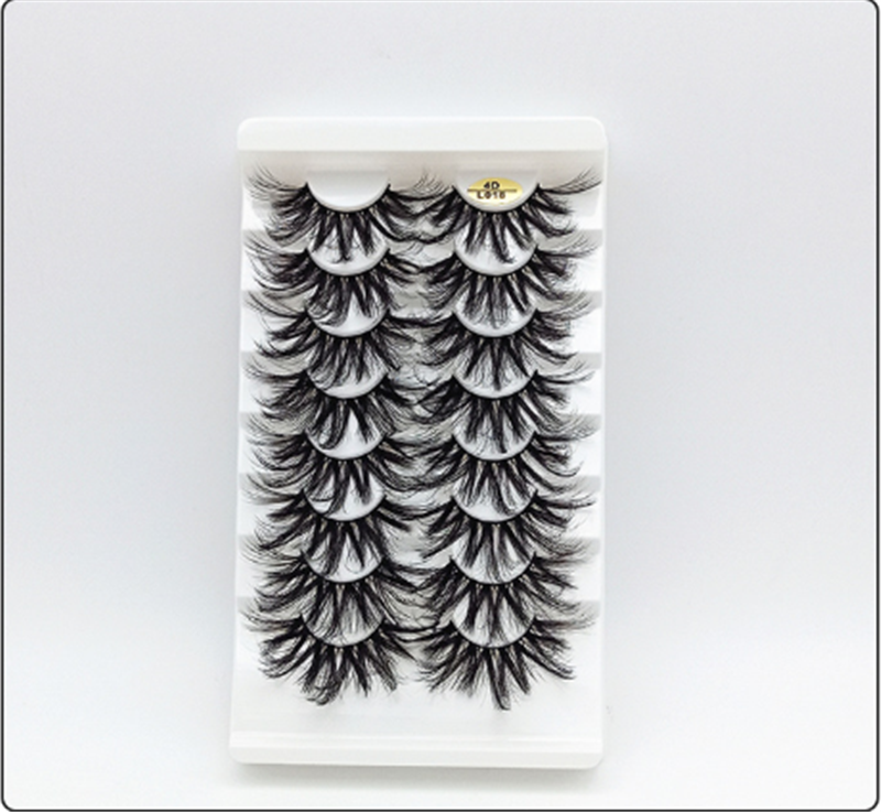 20mm Mink False Eye Lashes 3D (8 Pack)