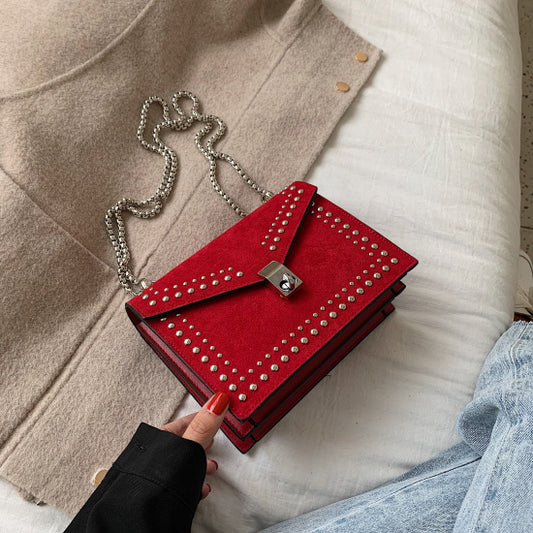 "STUDDED" Shoulder Bag