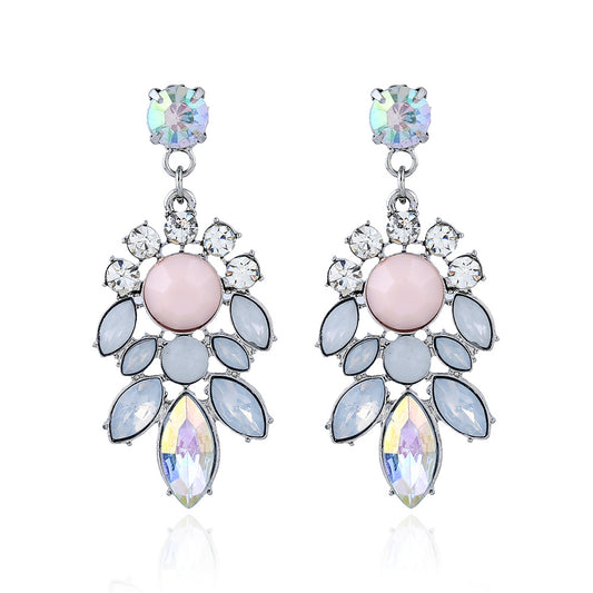 Crystal Fleur Earrings